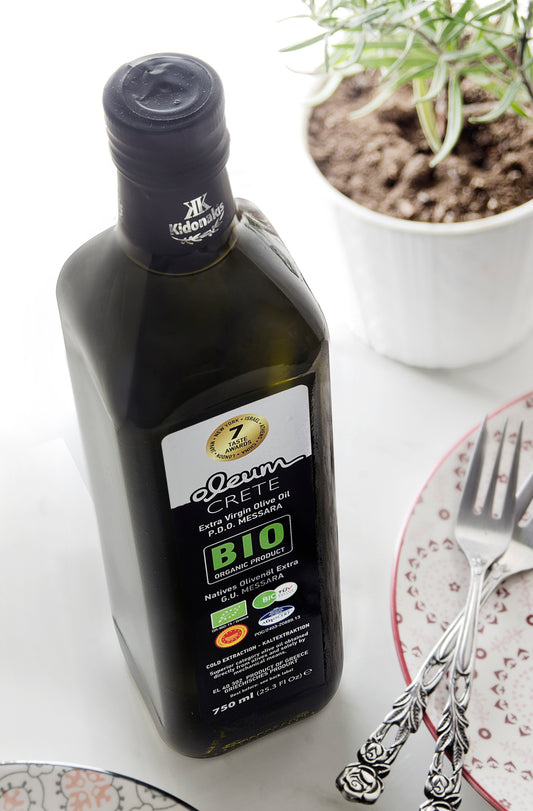 Biologisk Extra Jungfru Olivolja från Kreta , 1l - Mediterranean Deli