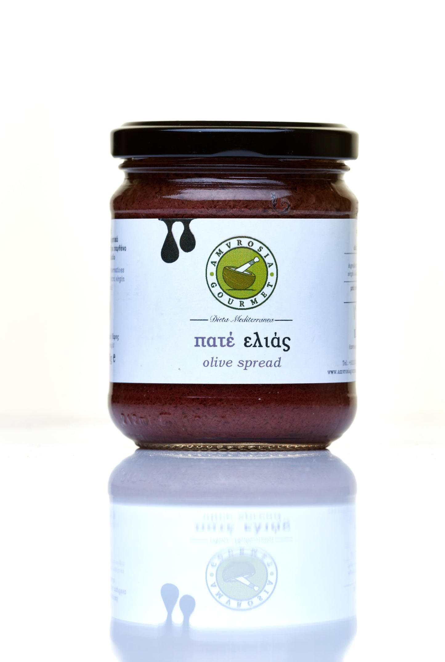 Tapenade med svarta oliver