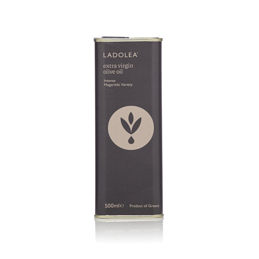 Extra jungfru olivolja (500 ml) - svart - Mediterranean Deli