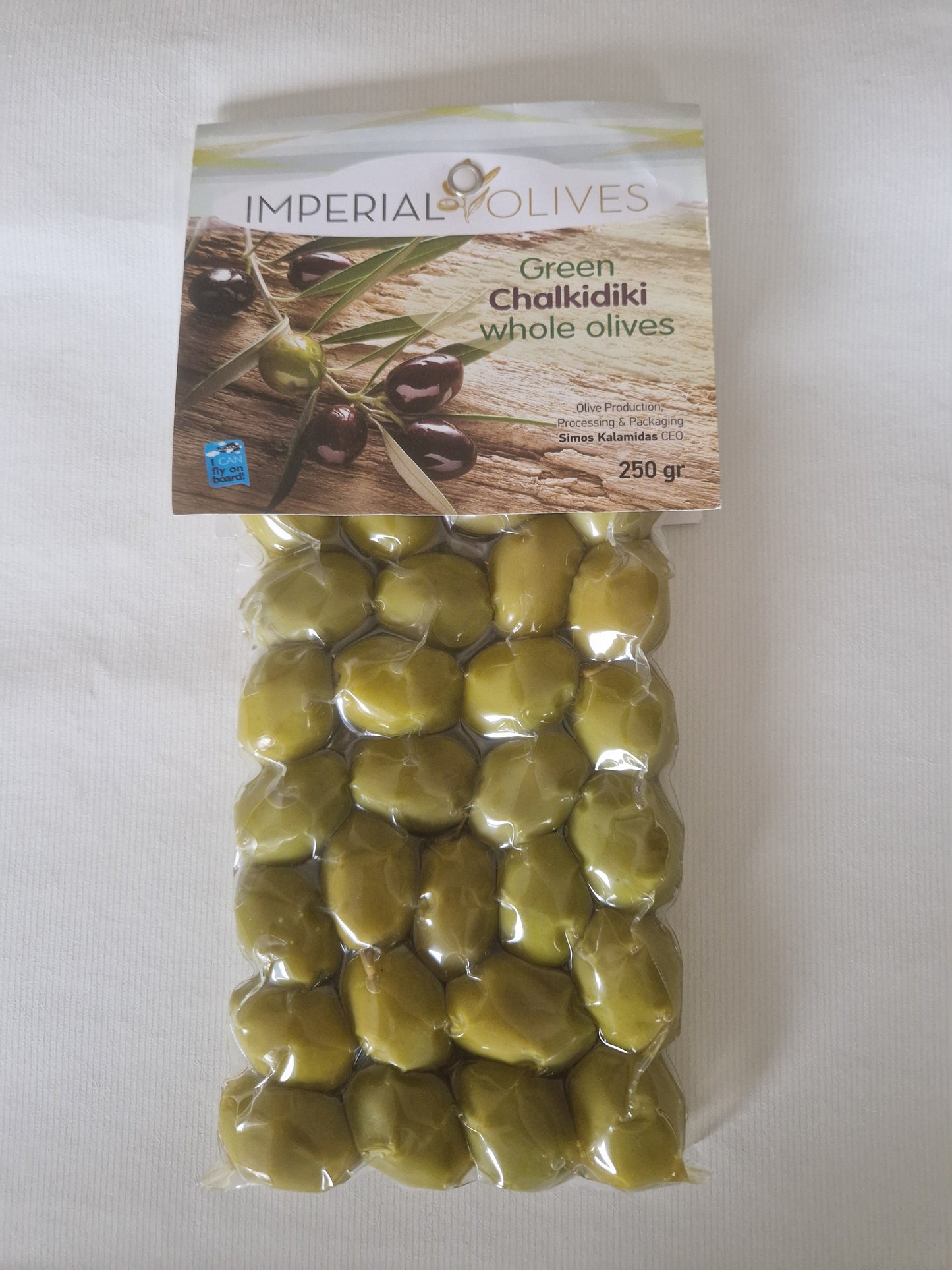 Gröna Oliver från Chalkidiki, 250gr