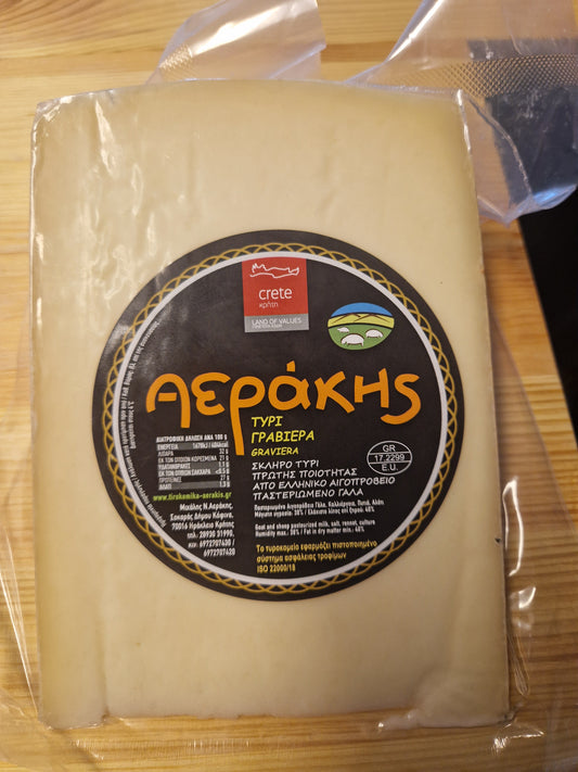 Graviera ost från Kreta