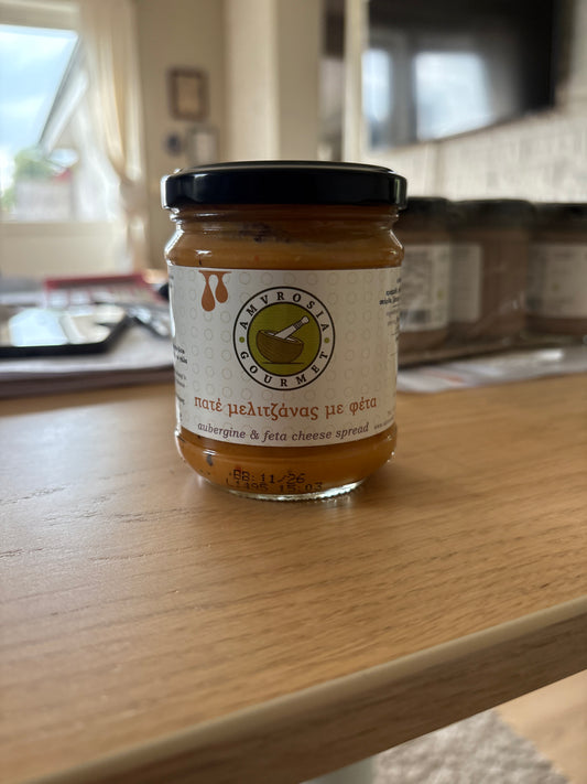 Tapenade med grillad aubergine