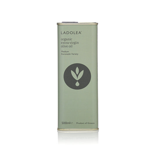 Extra jungfru olivolja (500 ml) - grön - Mediterranean Deli