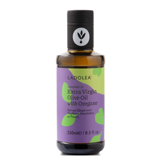 Olivolja Evoo med oregano (250ml) - Glas - Mediterranean Deli