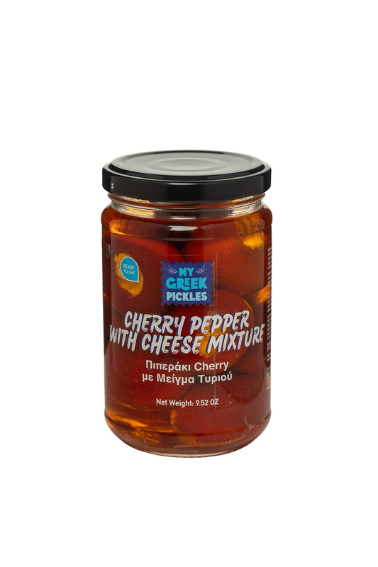 Röd Körsbärspaprika fylld med ost blandning, 270 gr