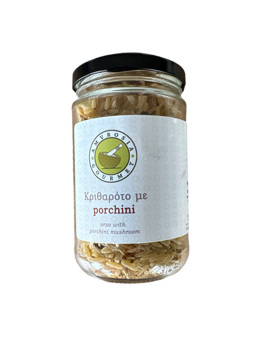 Pasta orzo  med porcini