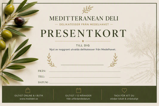 Mediterranean Deli Presentkort