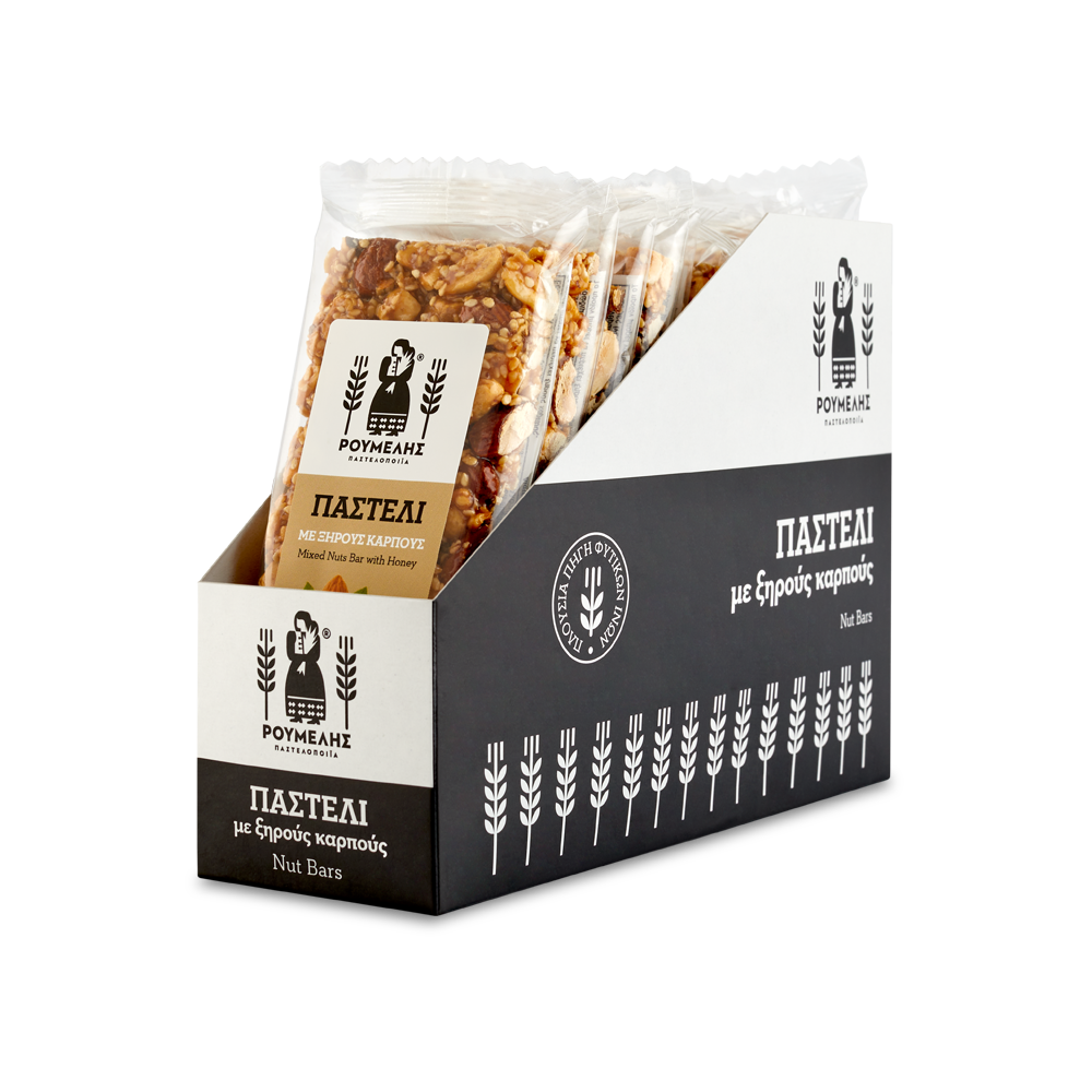Premium bar med nötter med honung 70gr