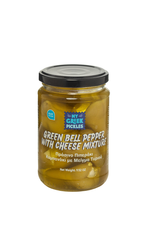 Grön liten paprika fylld med färskost, 270 gr