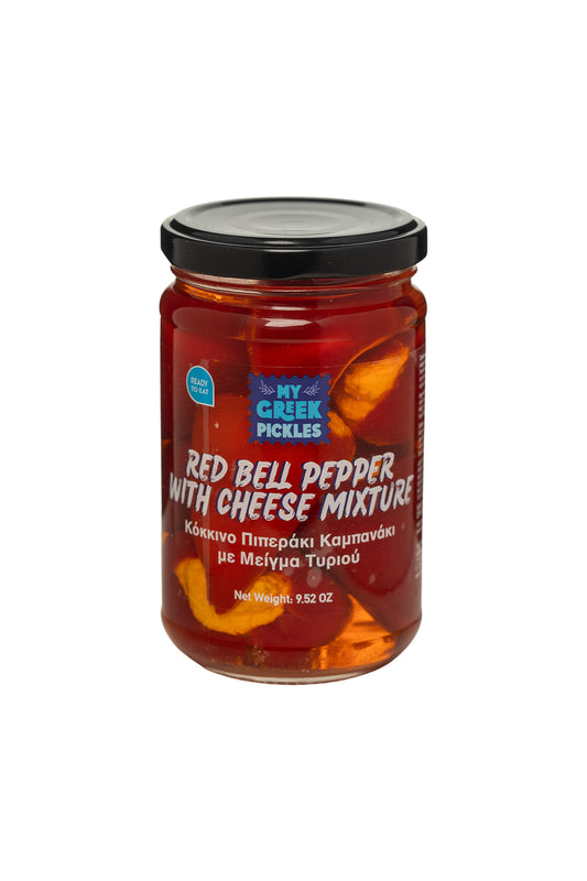 Röd paprika fylld med färskost, 270 gr