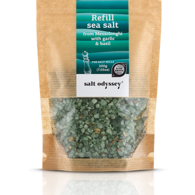 Refill havssalt olika sorter