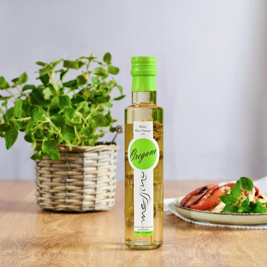 Vitvinsvinäger med oregano