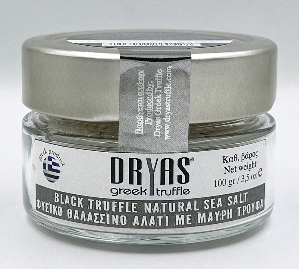 Naturligt havssalt med svart tryffel, 100 gr