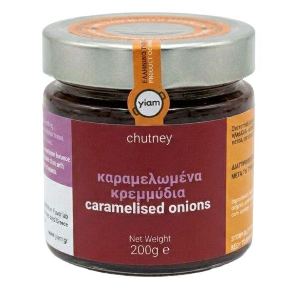 Chutney med karamelliserad lök