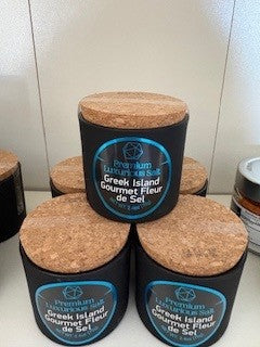 Gourmet flingsalt – svart keramik burk 70 g
