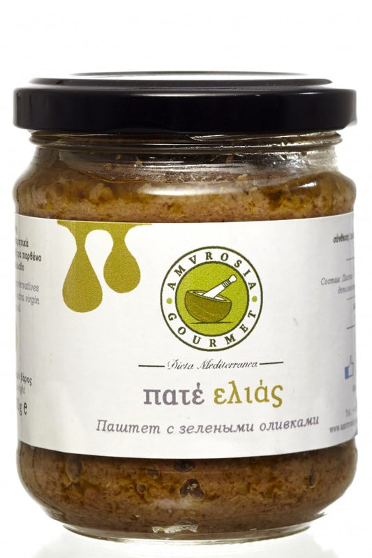 Tapenade med gröna oliver